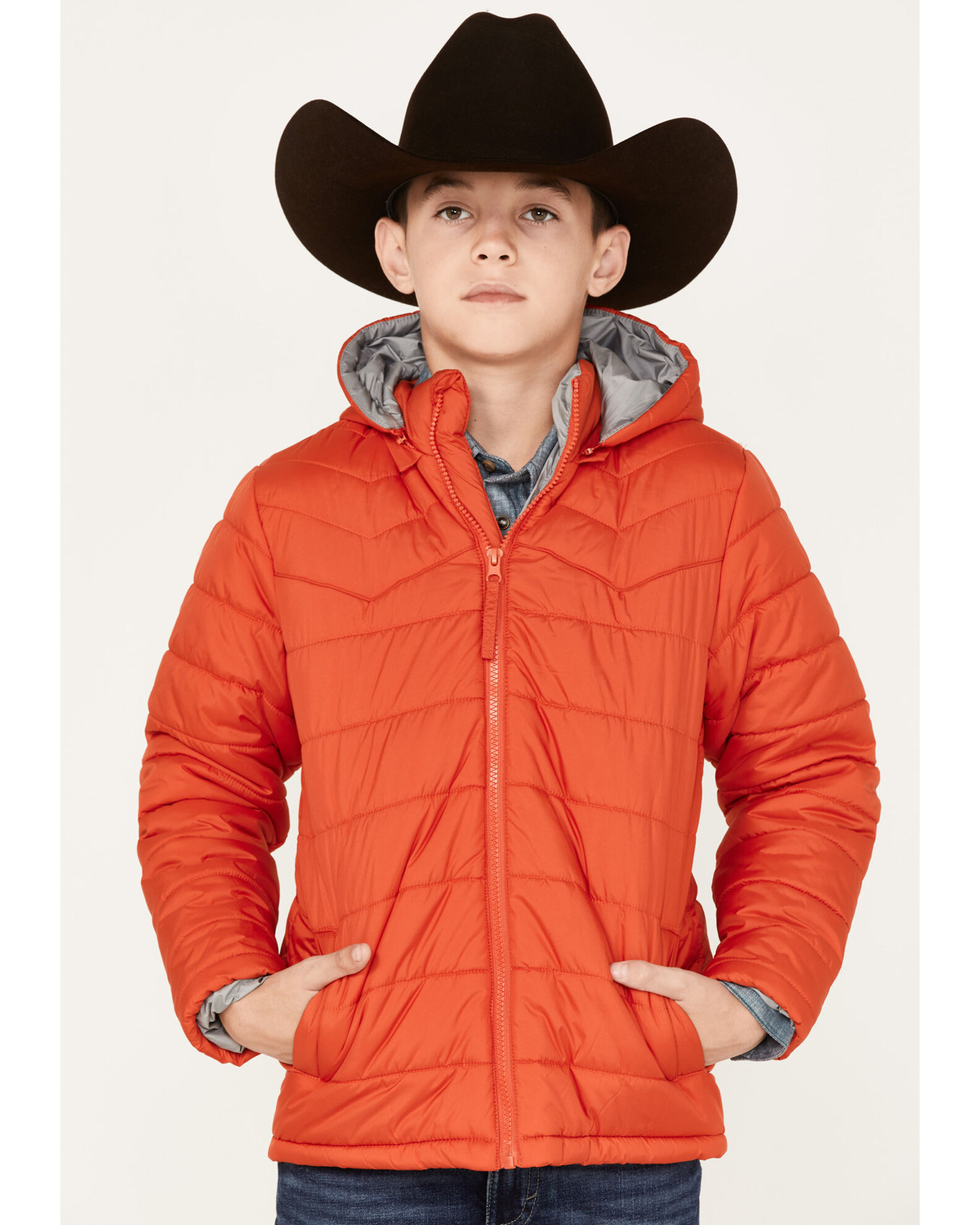 Cody James Boys Hooded Puffer Jacket