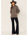 Image #4 - Ariat Women's Logo Hoodie , Charcoal, hi-res