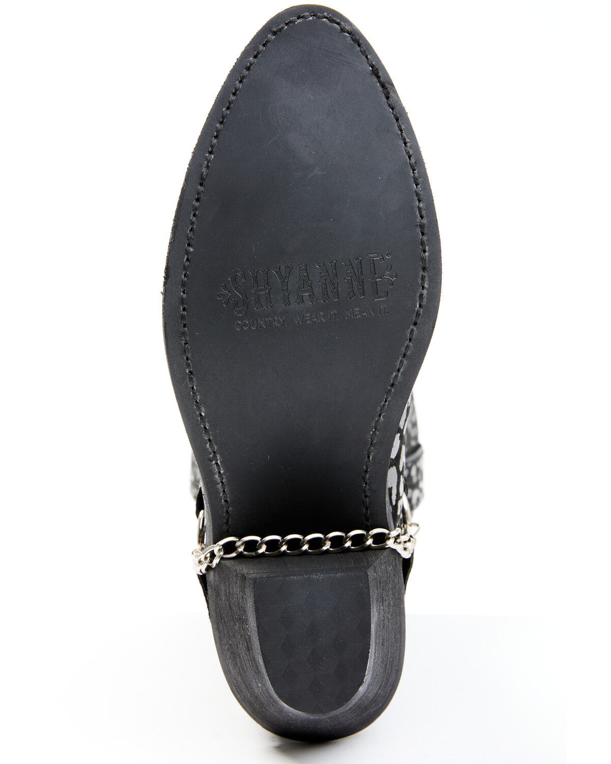 Image #7 - Shyanne Women's Paloma Western Boots - Round Toe, Black, hi-res
