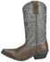 Image #3 - Smoky Mountain Women's Abigail Western Boots - Snip Toe , Dark Brown, hi-res