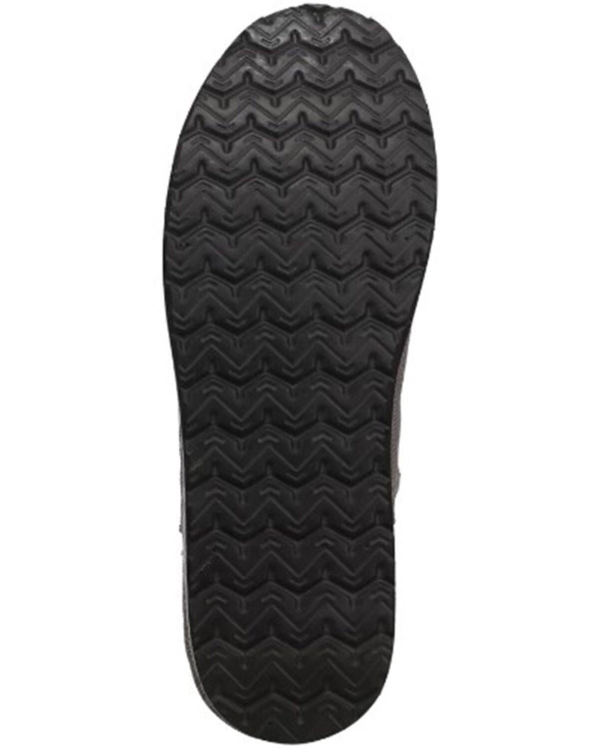 Image #6 - Twisted X Men's Circular Project&trade; Boat Shoes - Moc Toe, Grey, hi-res