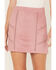 Image #2 - Idyllwind Women's Charlotte Faux Suede Studded Mini Skirt, Mauve, hi-res
