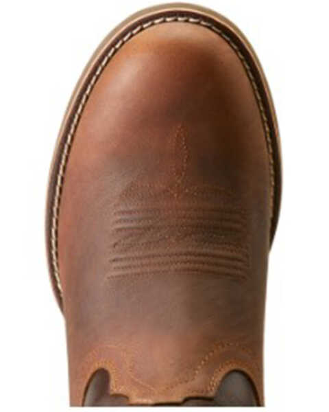 Image #4 - Ariat Men's Sport Stratten Western Performance Boots - Round Toe, Brown, hi-res
