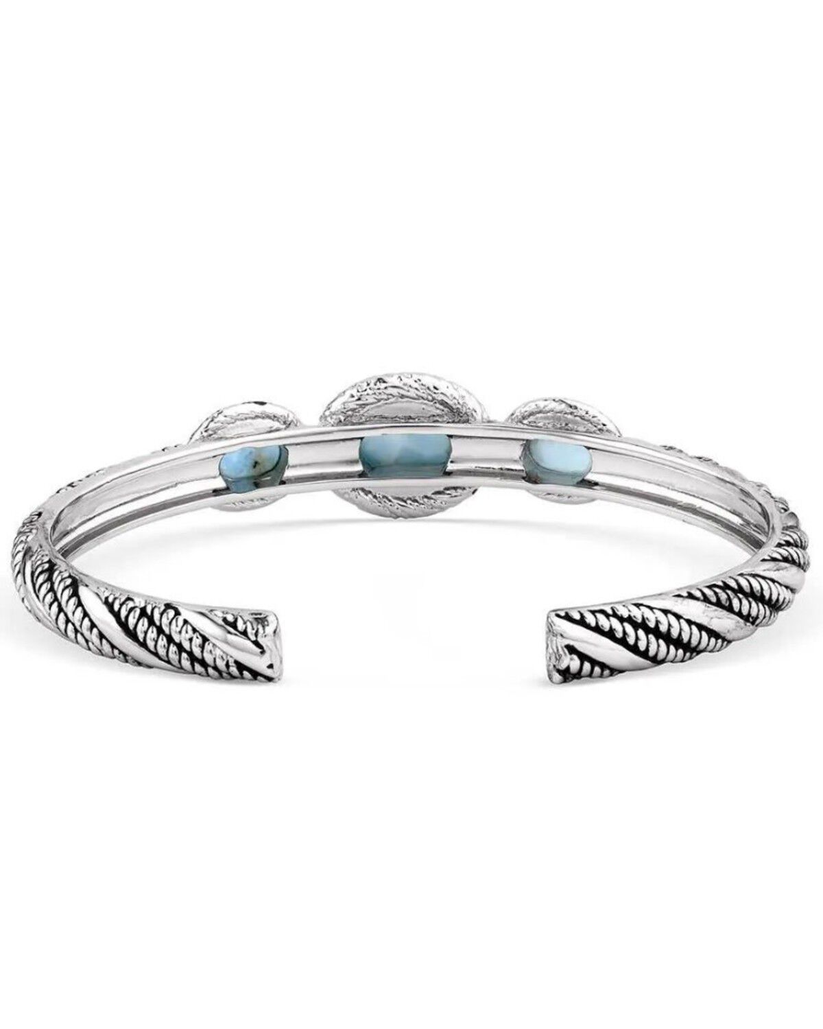 Image #2 - Montana Silversmiths Women's Peace & Serenity Cuff Bracelet, Silver, hi-res