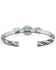 Image #2 - Montana Silversmiths Women's Peace & Serenity Cuff Bracelet, Silver, hi-res
