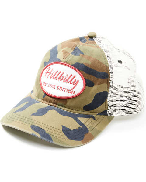 Idyllwind Women's Camo Print Hillbilly Deluxe Mesh-Back Ball Cap , Camouflage, hi-res