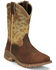 Image #1 - Tony Lama Men's Roustabout Pull-On Work Boots - Steel Toe, Brown, hi-res
