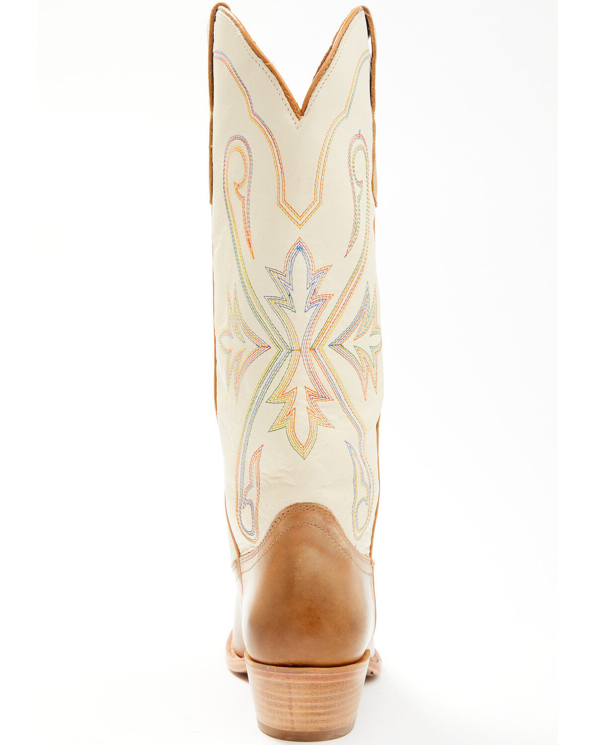 Image #5 - Shyanne Women's Cantina Western Boots - Square Toe, White, hi-res