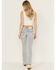 Image #1 - Miss Me Women's Light Wash Mid Rise Bootcut Stretch Denim Jeans, Light Wash, hi-res