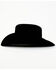 Larry Mahan Black Opulento 30X Fur Felt Cowboy Hat, Black, hi-res