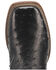 Image #6 - Dan Post Men's Alamosa Western Boots - Broad Square Toe, Black, hi-res
