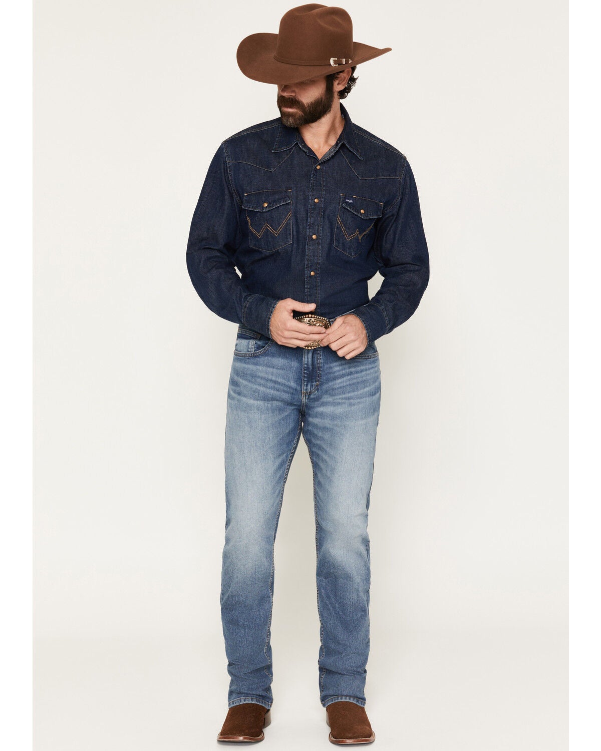 Levi's Men's 557 Caught In The Rain Medium Wash Straight Stretch Denim Jeans, Medium Wash, hi-res