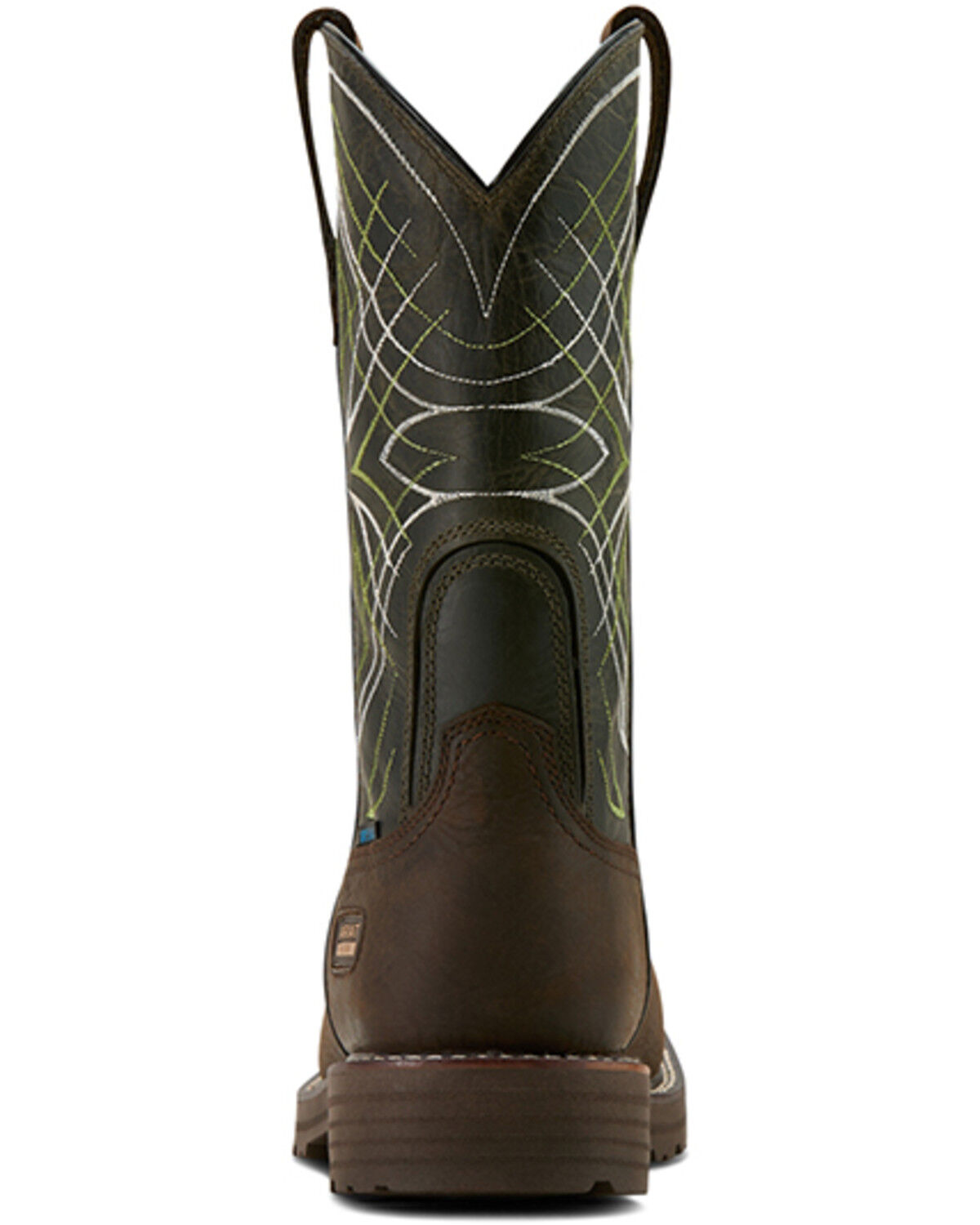 Image #3 - Ariat Men's Activator Waterproof Work Boots - Soft Toe, Dark Brown, hi-res