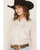 Image #3 - Cowboygirl by Jenna Paulette Women's Wallpaper Print Long Sleeve Pearl Snap Western Shirt, Lavender, hi-res