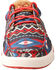 Image #4 - Hooey by Twisted X Women's Southwestern Print Causal Lopers, Multi, hi-res