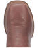 Image #5 - Dan Post Men's Milo Western Boots - Broad Square Toe, Brown, hi-res