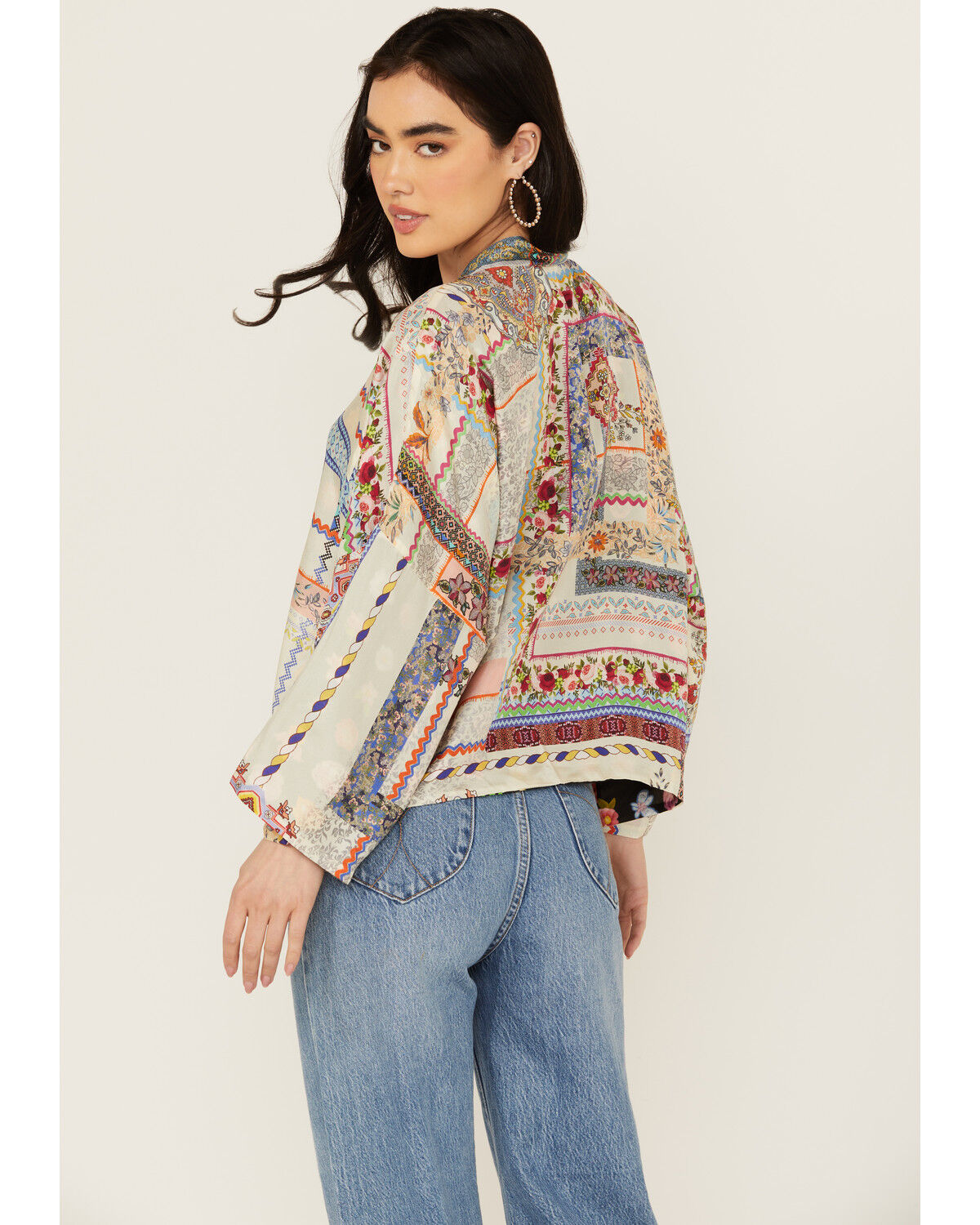 Image #4 - Johnny Was Women's Stano Makenna Reversible Kimono, Multi, hi-res