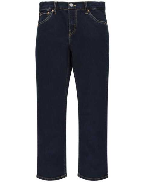 Levi's Boys' 517 Pearson Dark Wash Bootcut Stretch Denim Jeans , Blue, hi-res
