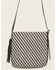 Image #3 - Hobo Women's Blaze Bucket Crossbody Bag, Black/white, hi-res