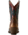 Image #3 - Ariat Women's Bravery Distressed Western Boots - Snip Toe, Brown, hi-res