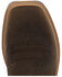 Image #6 - Twisted X Men's Lite Western Work Boots - Broad Square Toe, Taupe, hi-res