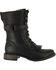 Image #2 - UGG Women's Jenna Military Boots - Round Toe , Black, hi-res