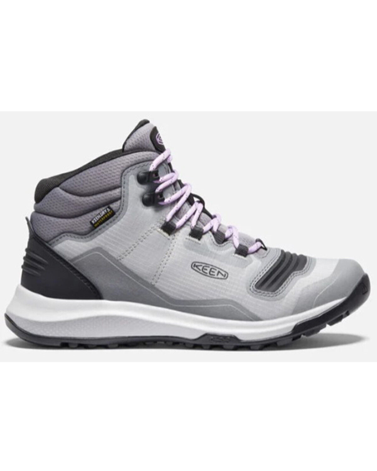 Image #1 - Keen Women's Tempo Flex Waterproof Hiking Boots, Grey, hi-res