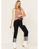 Image #2 - En Creme Floral Crochet High-Low Vest, Cream, hi-res