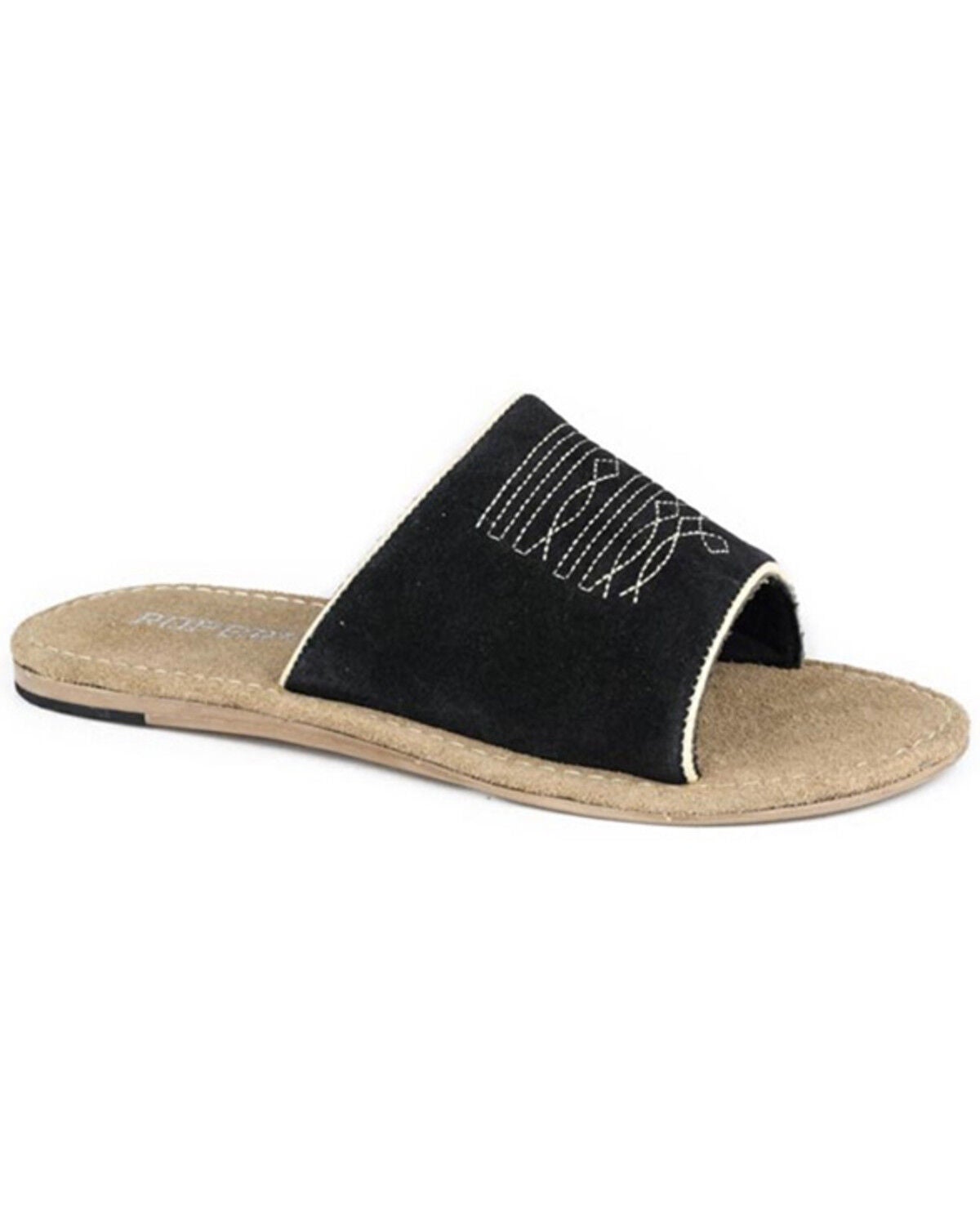 Roper Women's Hampton Sandals, Black, hi-res