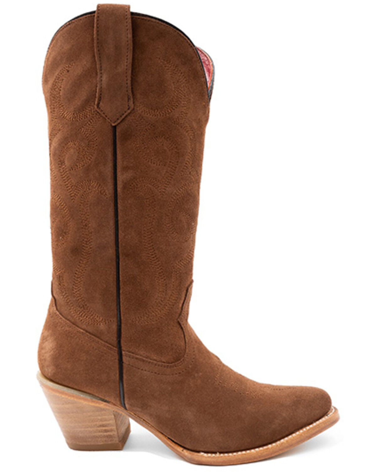 Image #2 - Ferrini Women's Quinn Roughout Western Boots - Round Toe, , hi-res