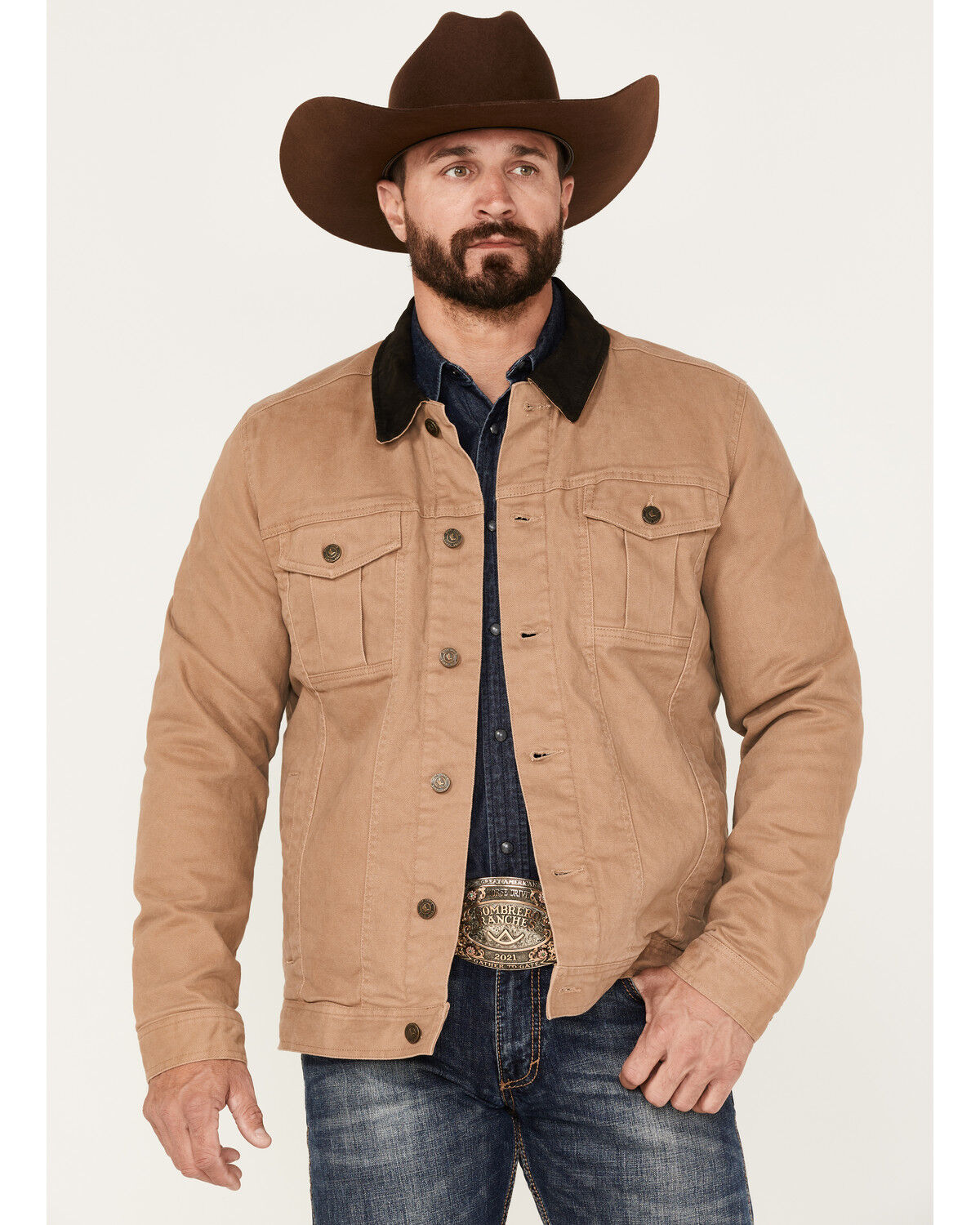 Image #1 - Cody James Men's Ozark Washed Rancher Jacket, , hi-res
