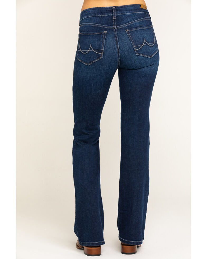 stretch flare jeans