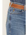 Image #2 - Ariat Women's Vilma Medium Wash Revel Perfect Rise Trouser Ultrastretch Denim Jeans, Medium Wash, hi-res