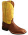 Image #1 - Twisted X Men's Ruff Stock Western Boots - Broad Square Toe, Tan, hi-res