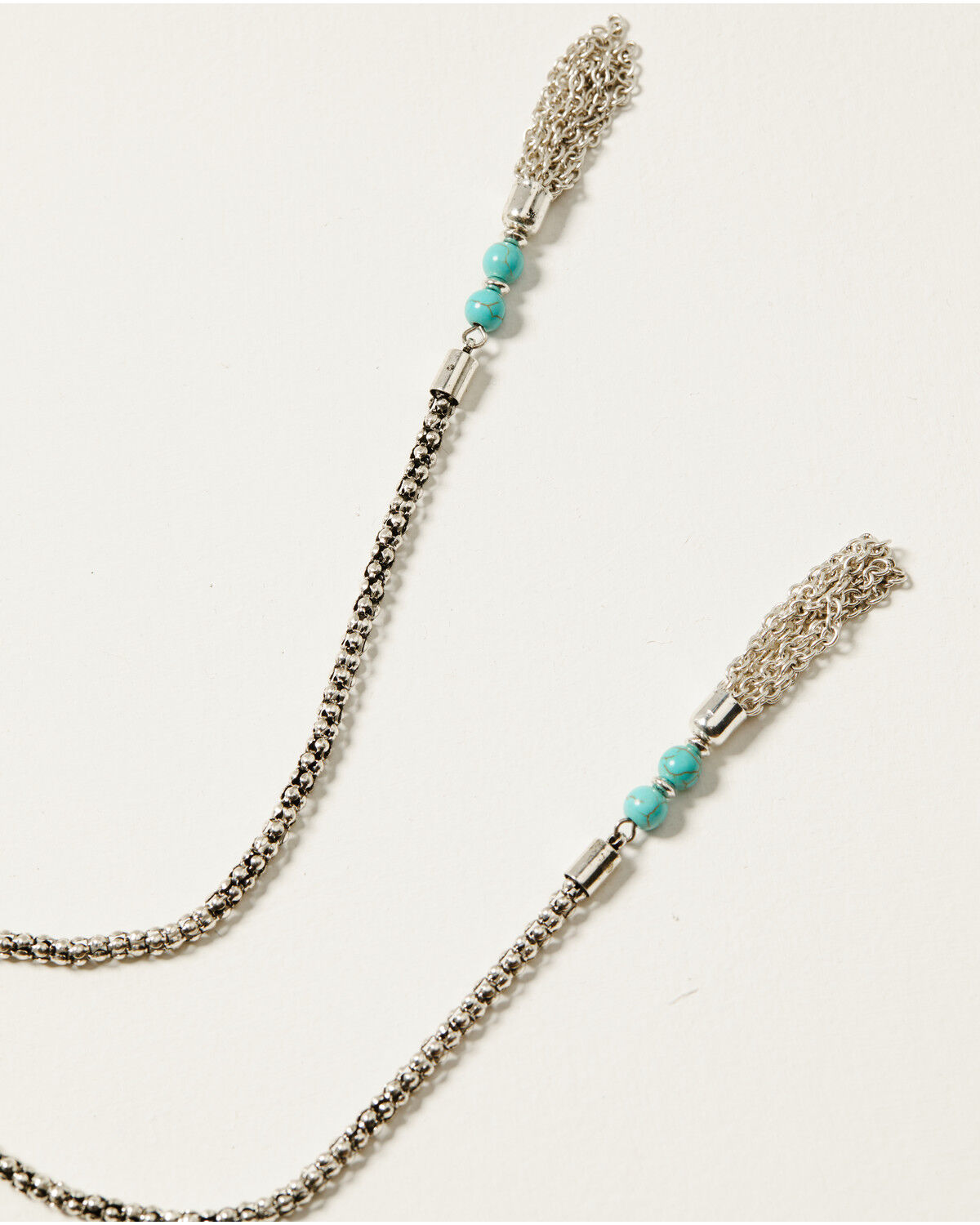 Image #3 - Shyanne Women's Heart Turquoise Stone Bolo Necklace, Silver, hi-res