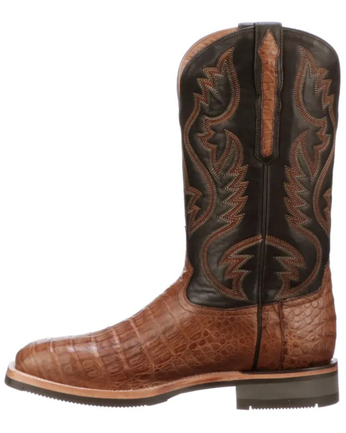Image #3 - Lucchese Men's Rowdy Western Boots - Square Toe, , hi-res