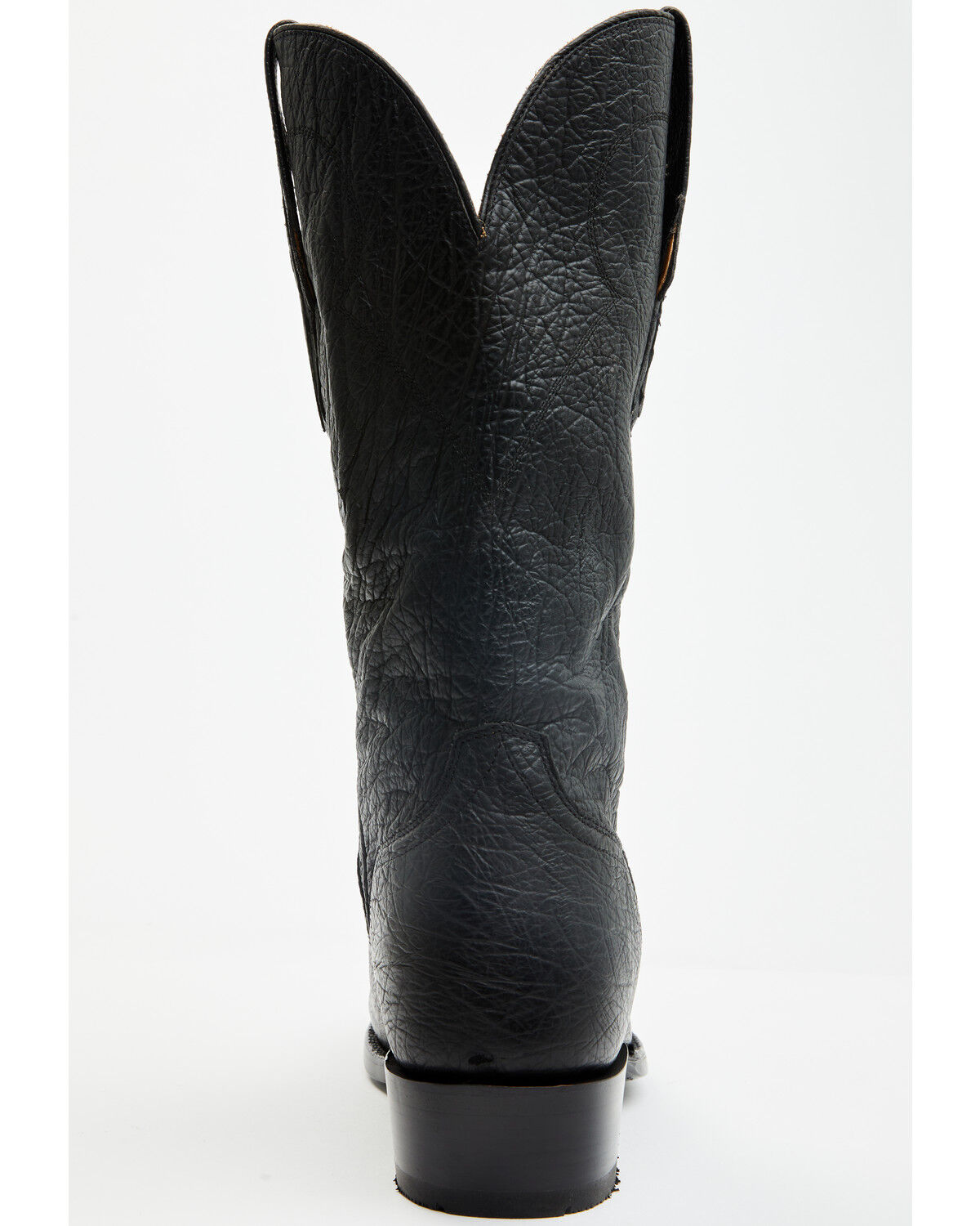Image #5 - El Dorado Men's Sammy Western Boots - Round Toe, Black, hi-res