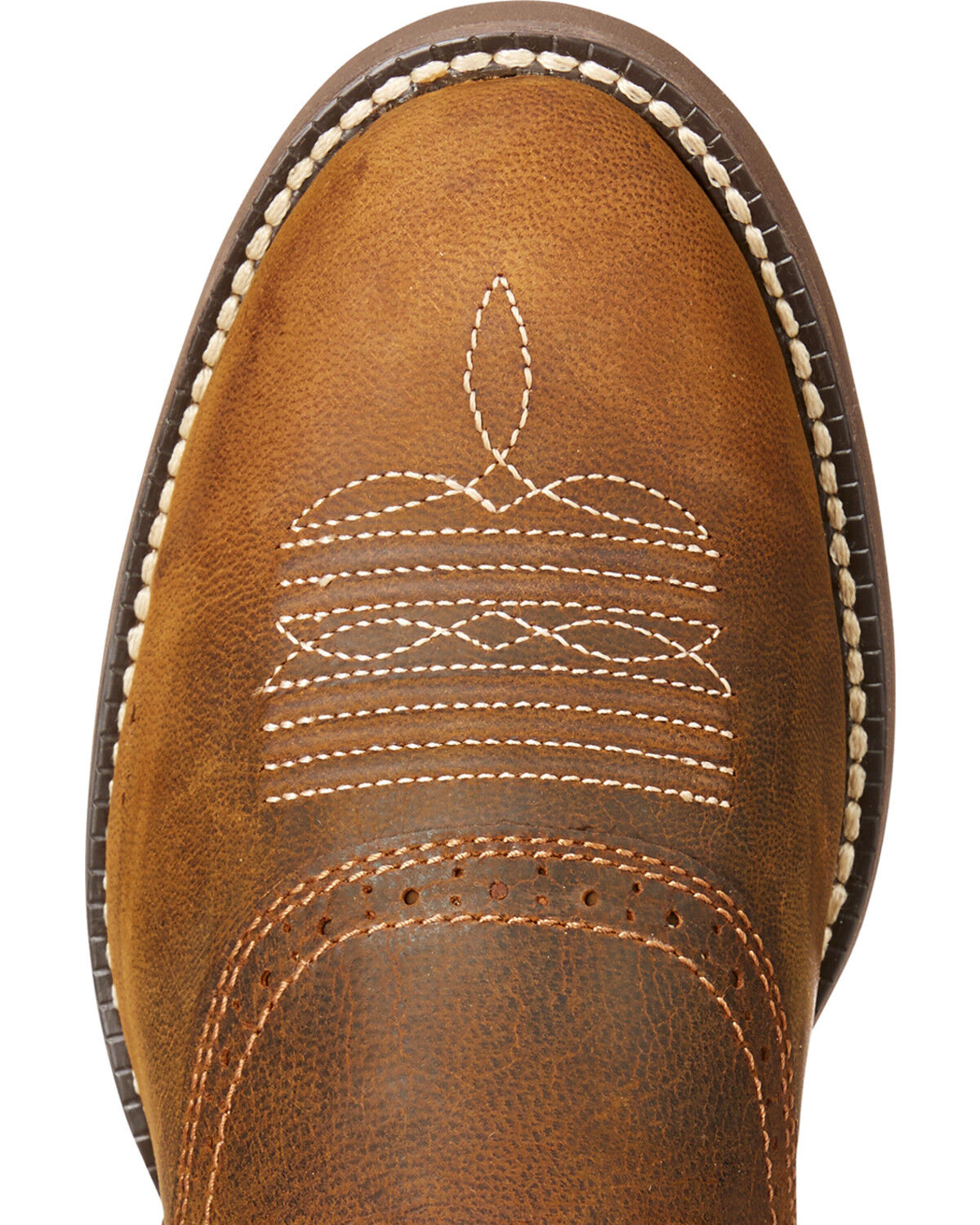 Image #4 - Ariat Women's Heritage Stockman Sassy Performance Boots - Round Toe, Brown, hi-res