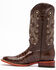 Image #3 - Ferrini Men's Chocolate Alligator Belly Print Western Boots - Broad Square Toe, Chocolate, hi-res