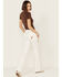 Image #3 - Shyanne Women's Payson Floral Embroidered Novelty Bootcut Comfort Stretch Denim Jeans, Natural, hi-res