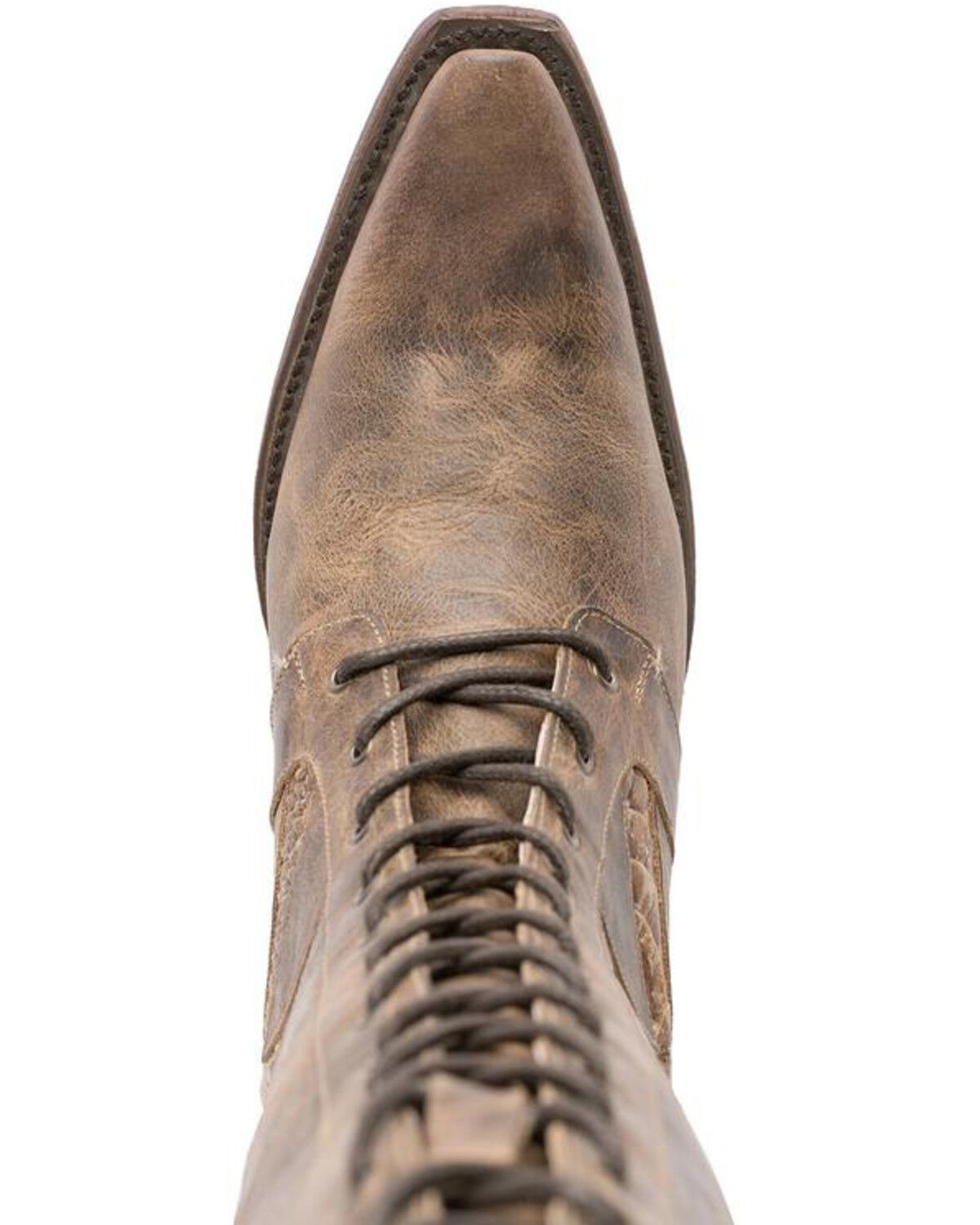 Image #6 - Junk Gypsy by Lane Women's Trail Boss Western Boots - Snip Toe, Brown, hi-res