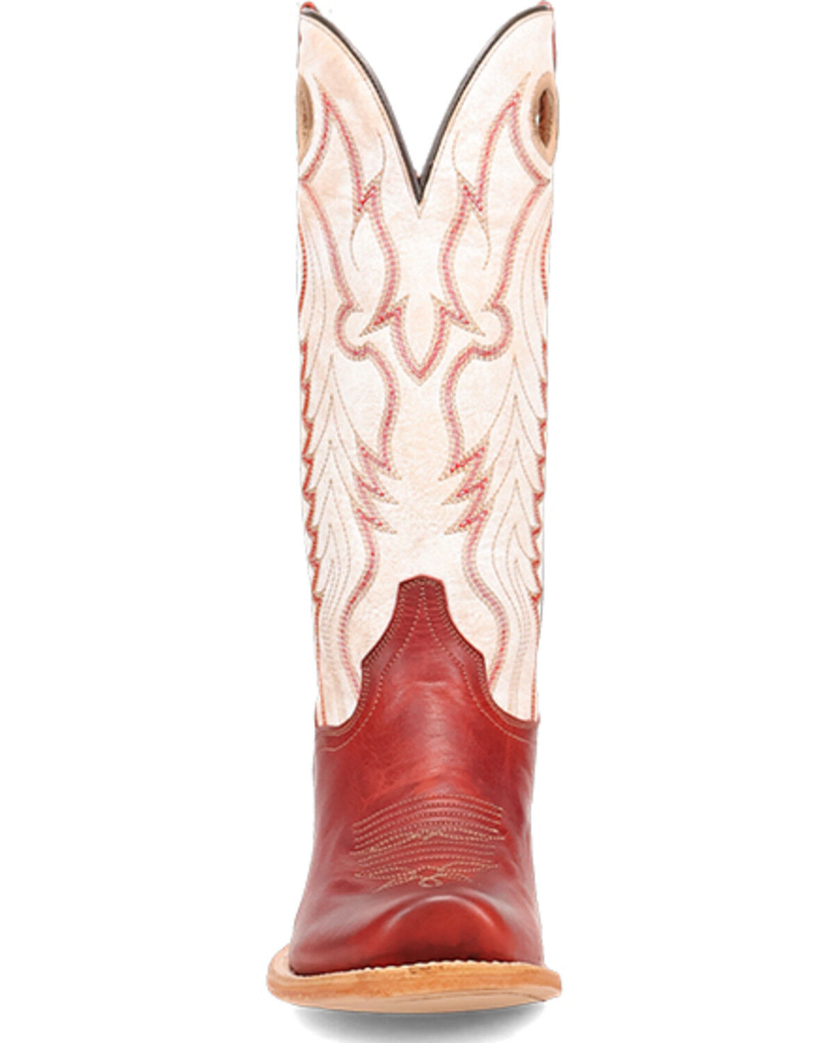Image #4 - Dan Post Women's Adeline Tall Western Boots - Square Toe, Red, hi-res