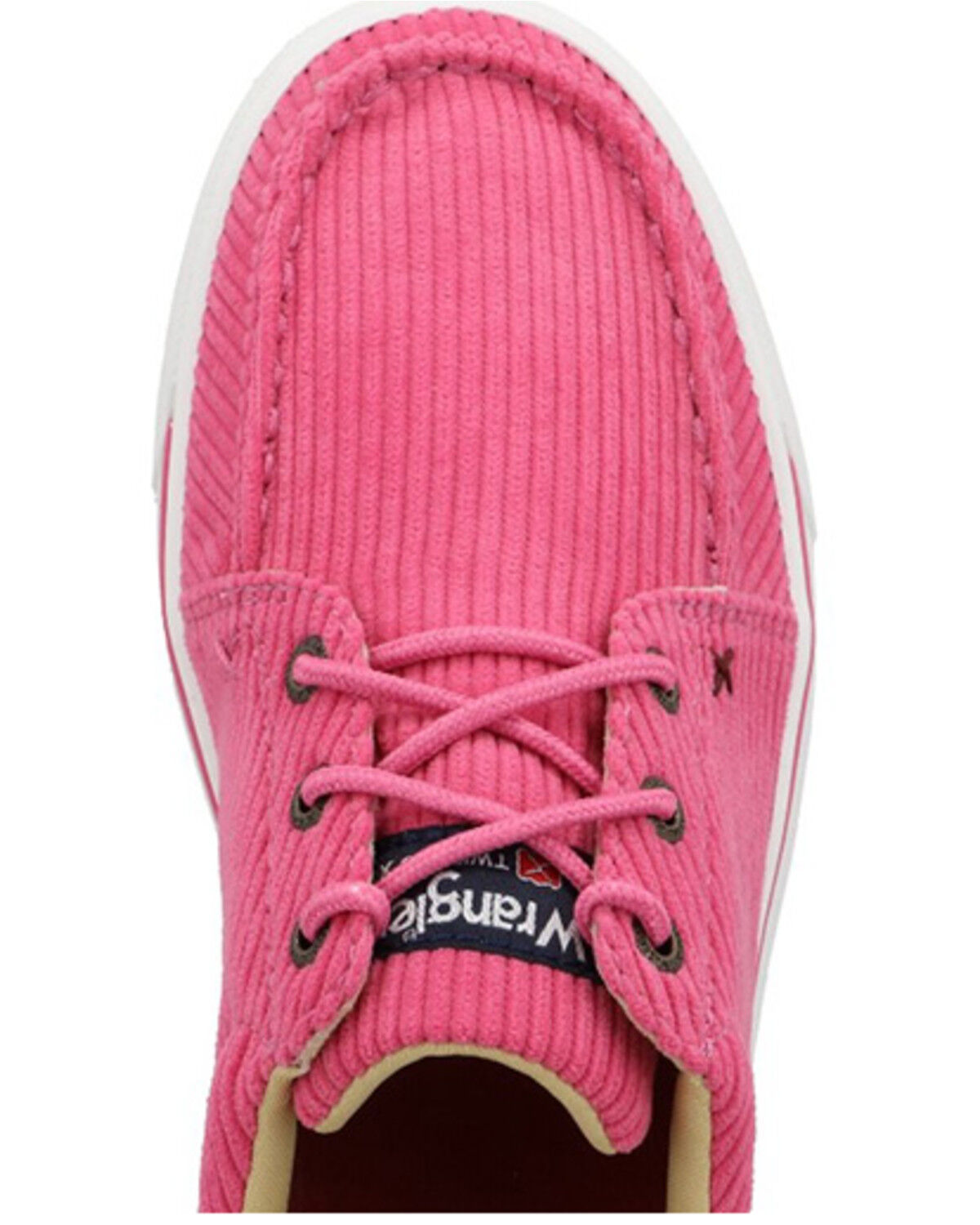 Image #6 - Twisted X Wrangler Women's Kicks Casual Shoes - Moc Toe, Pink, hi-res