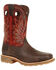 Durango Men's Maverick Pro Western Work Boots - Steel Toe, Red, hi-res