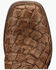 Image #6 - Dan Post Men's Marc Exotic Pirarucu Western Boots - Broad Square Toe, Tan, hi-res