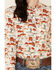 Rock & Roll Denim Women's Tan Desert Print Long Sleeve Snap Western Core Shirt , Tan, hi-res