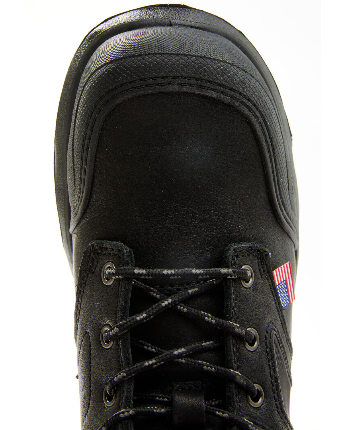 Image #6 - Hawx Men's 6" Anthem Waggled Lace-Up Work Boots - Composite Toe, Black, hi-res