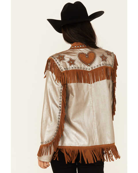 Image #4 - Double D Ranch Women's Silver Ryder Jacket , Silver, hi-res
