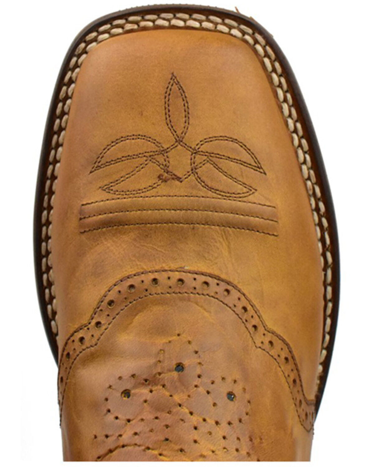 Image #6 - Dan Post Men's Rio Arriba Performance Western Boots - Broad Square Toe, Brown, hi-res