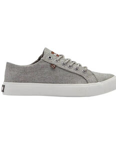 Lamo Footwear Girls' Grey Canvas Sneakers, Grey, hi-res